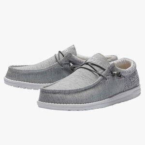 Hey Dude Men's Wally Funk, US 9, Magnetite, GUC